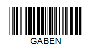 Čárový kód ve formátu Code 39