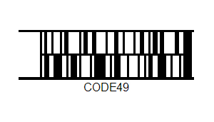 2D kód Code 49